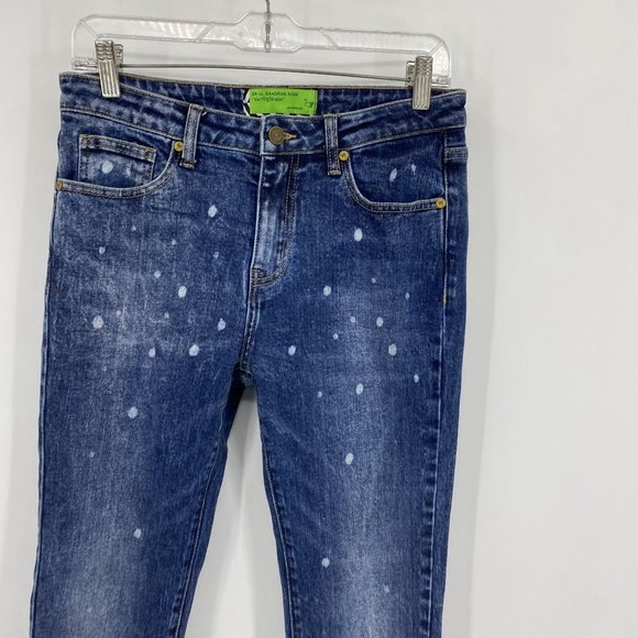 SR VS Sandrine Rose Bleached Jeans 27 - Picture 2 of 10